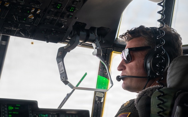 Coast Guard Air Station Kodiak aircrew conducts maritime boundary line patrol