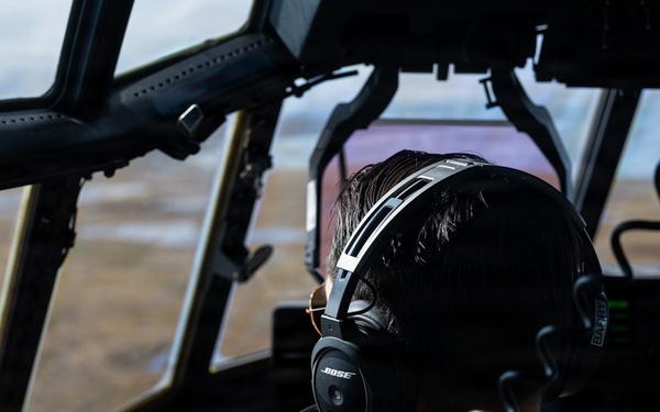 Coast Guard Air Station Kodiak aircrew conducts maritime boundary line patrol