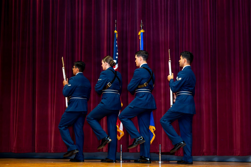 Fairchild Honor Guard graduation