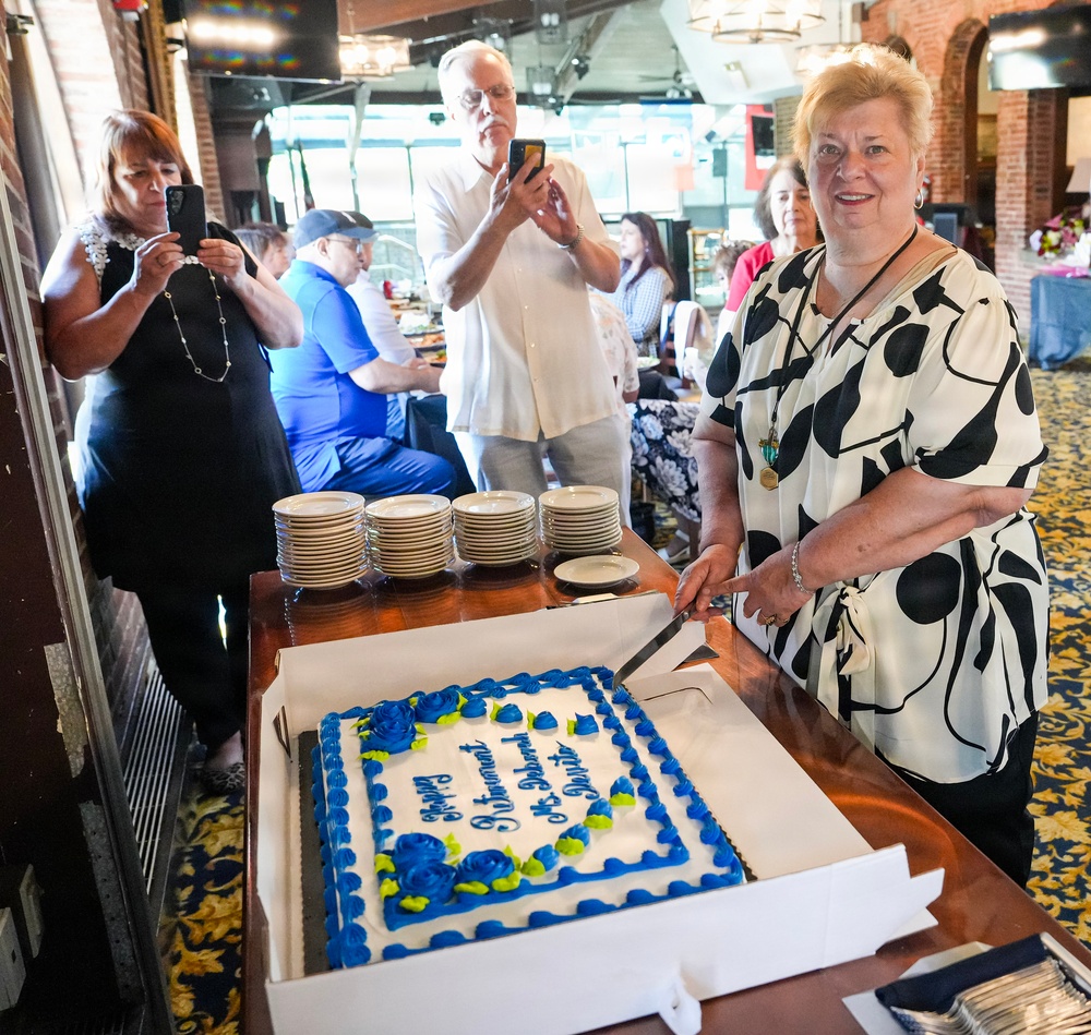 Fort Hamilton Honors Debbie DeVito for 53 Years of Federal Service