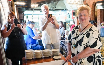 Fort Hamilton Honors Debbie DeVito for 53 Years of Federal Service