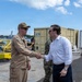 Austin Dahmer, Performing the Duties of Deputy Under Secretary of War for Policy visits USS Mississippi (SSN 782)