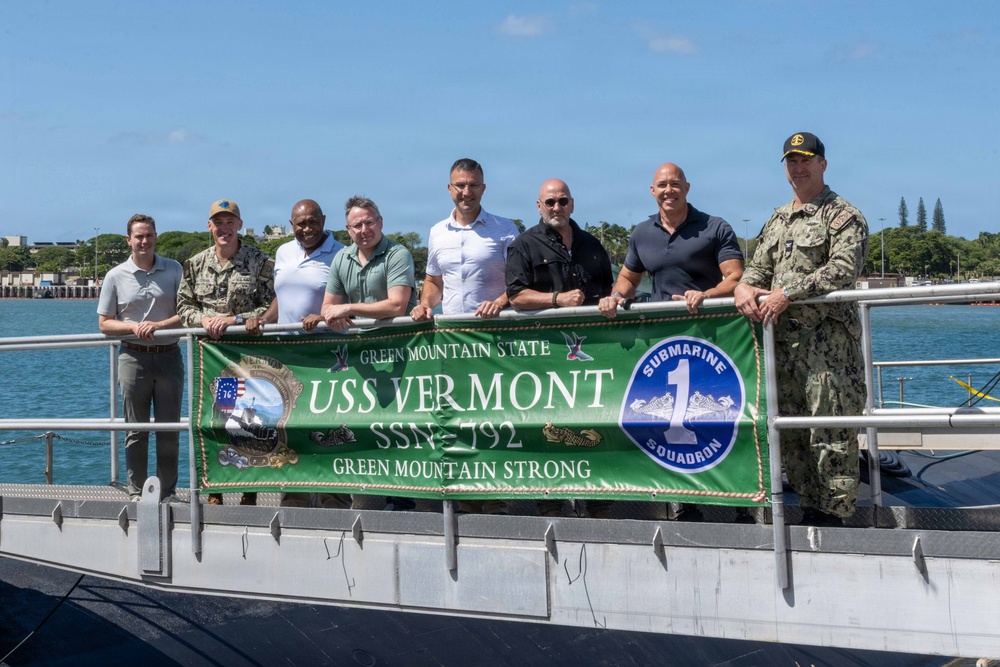 Congressman Brian Mast (R-FL) visits USS Vermont (SSN 792)
