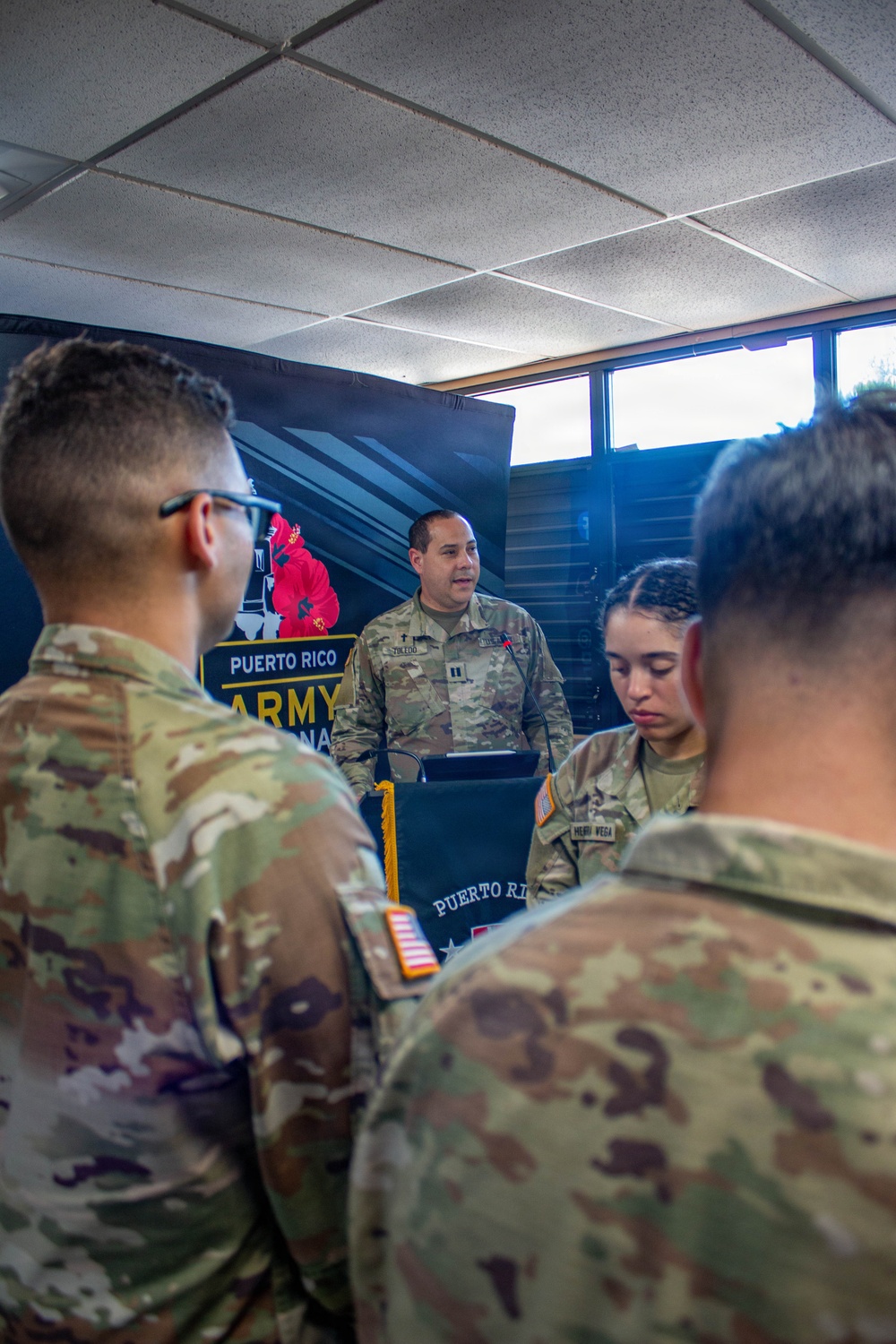 First-Term Soldiers Connect With Leaders During Annual Training