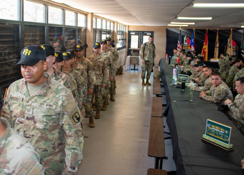First-Term Soldiers Connect With Leaders During Annual Training