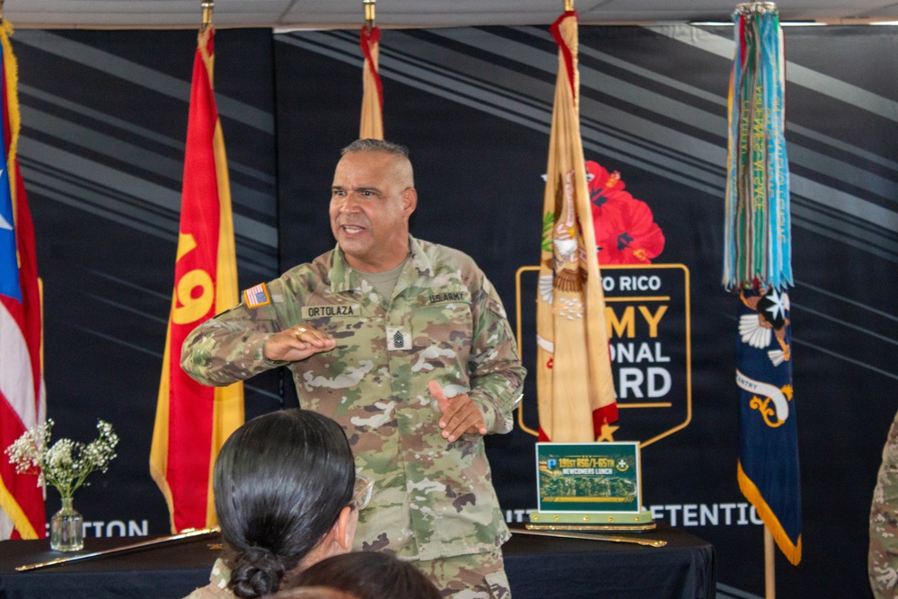 First-Term Soldiers Connect With Leaders During Annual Training