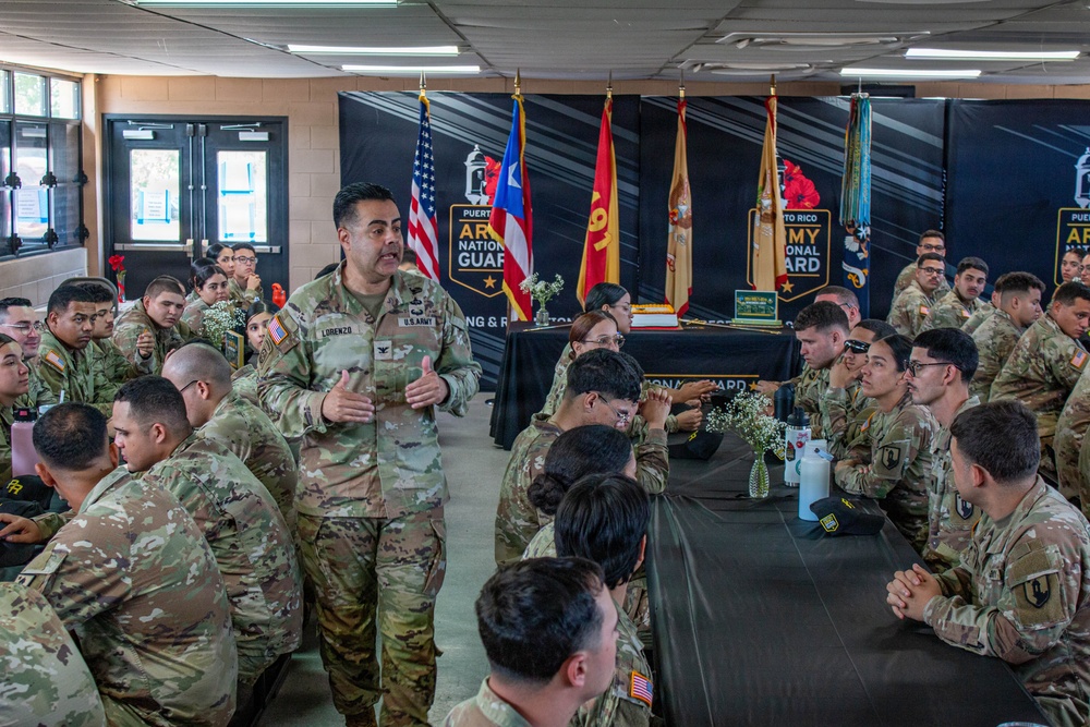 First-Term Soldiers Connect With Leaders During Annual Training