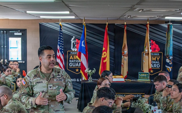 First-Term Soldiers Connect With Leaders During Annual Training
