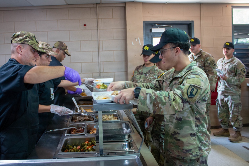 First-Term Soldiers Connect With Leaders During Annual Training