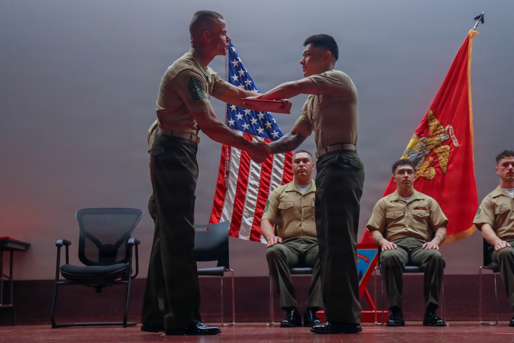 MAG-24 hosts Lance Corporal Leadership and Ethics Seminar graduation ceremony
