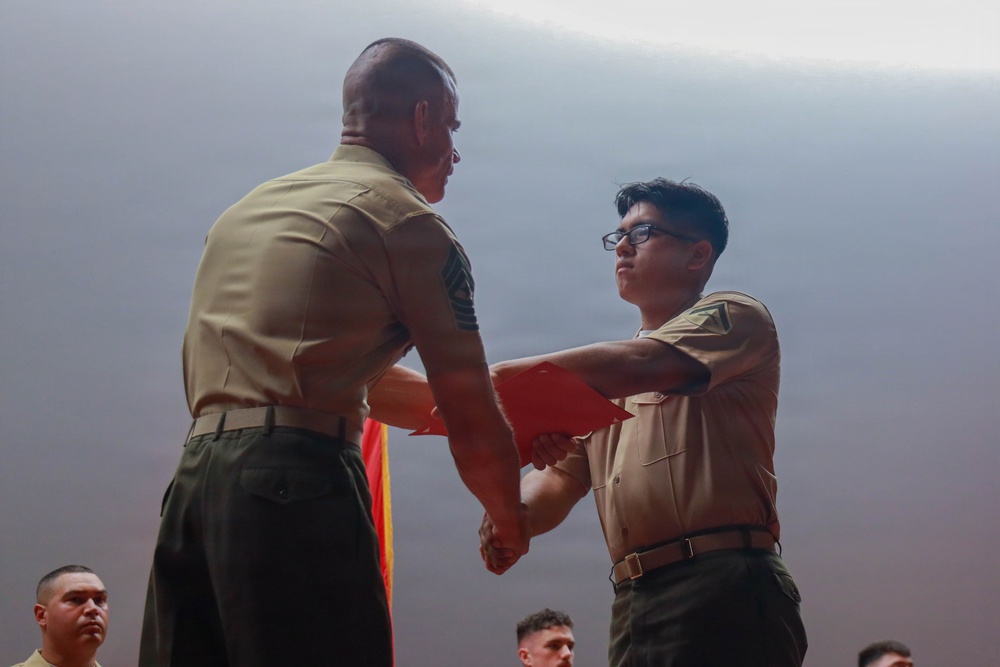 MAG-24 hosts Lance Corporal Leadership and Ethics Seminar graduation ceremony