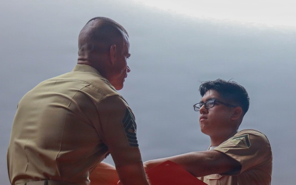 MAG-24 hosts Lance Corporal Leadership and Ethics Seminar graduation ceremony