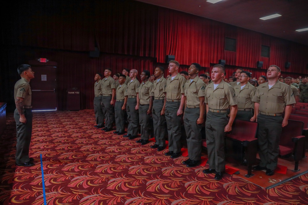 MAG-24 hosts Lance Corporal Leadership and Ethics Seminar graduation ceremony