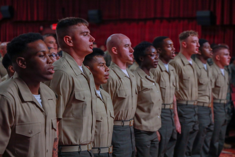MAG-24 hosts Lance Corporal Leadership and Ethics Seminar graduation ceremony