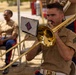 1st MARDIV Band Performs at Cheyenne Frontier Days Fort D.A. Russell  Days