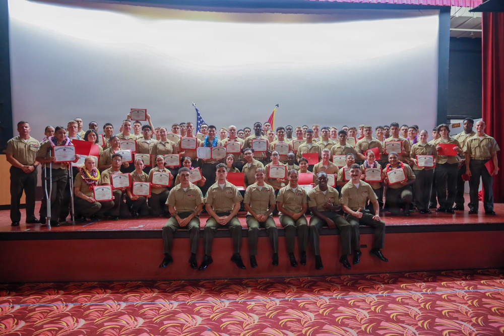 MAG-24 hosts Lance Corporal Leadership and Ethics Seminar graduation ceremony