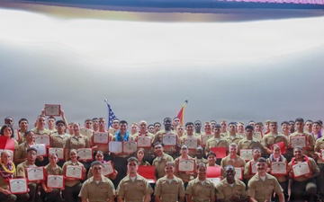 MAG-24 hosts Lance Corporal Leadership and Ethics Seminar graduation ceremony