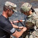 840th Component Inspection Company Soldiers Conduct Rappelling Training During Annual Training
