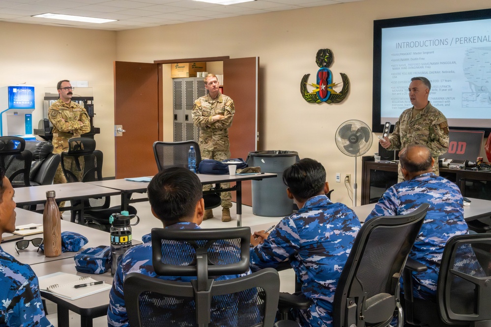 HIANG and Indonesian Air Force State Partnership Program EOD SME Exchange