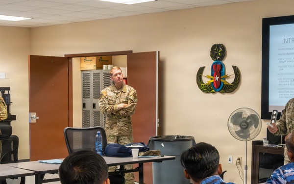 HIANG and Indonesian Air Force State Partnership Program EOD SME Exchange