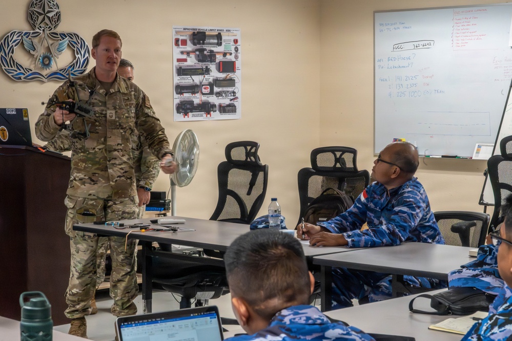 HIANG and Indonesian Air Force State Partnership Program EOD SME Exchange