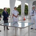 Chile Minister of Defense Tours USS Arizona Memorial with Commander, U.S. Pacific Fleet