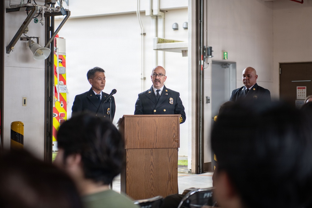 NAF Atsugi Hosts CNRJ Fire Academy Graduation