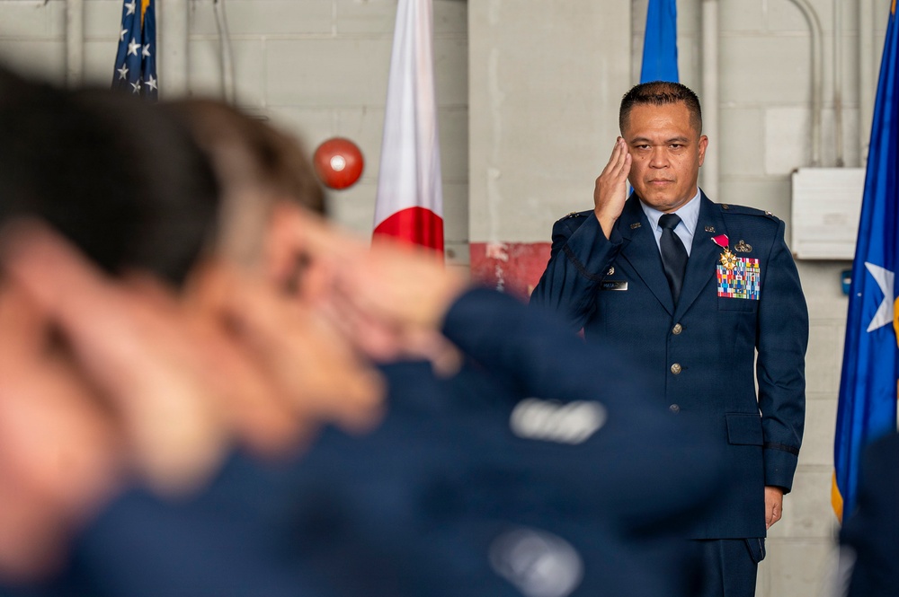 18th Mission Support Group Change of Command