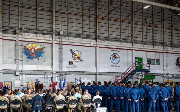 18th Mission Support Group Change of Command