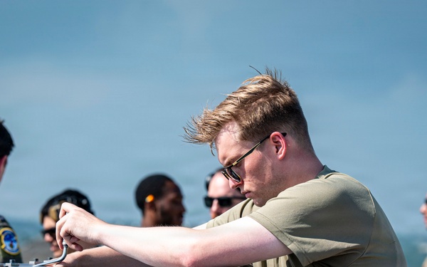 F-15EX weapons load inspection advances Kadena integration
