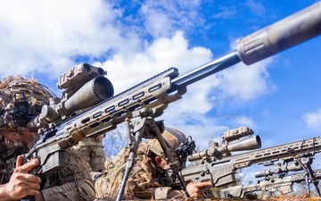 1-27 conducts live fire sniper training at Schofield Barracks