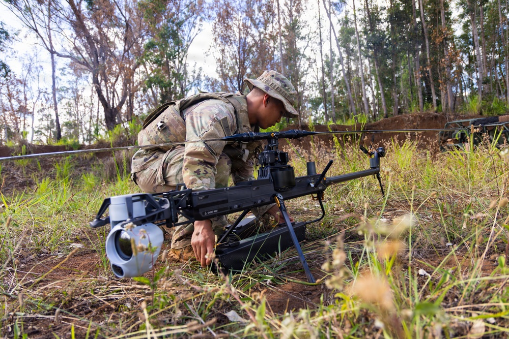 1-27 conducts live fire sniper training at Schofield Barracks