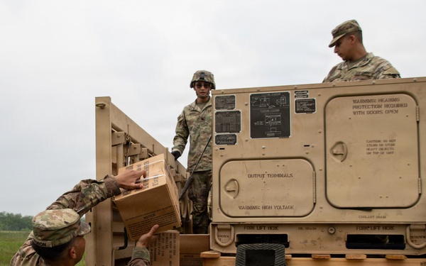 Champion Brigade Joint Airdrop of Class I Supplies with ROK Forces