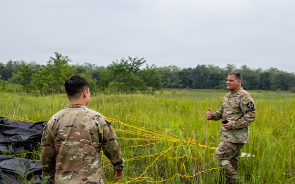 Champion Brigade Joint Airdrop of Class I Supplies with ROK Forces