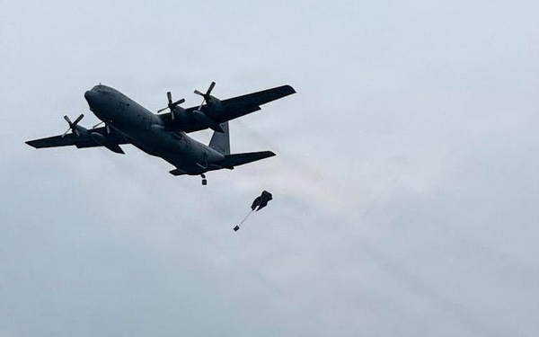Champion Brigade Joint Airdrop of Class I Supplies with ROK Forces