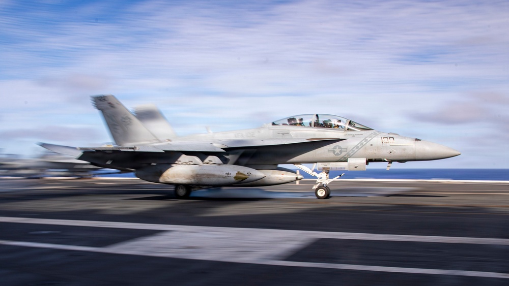 George Washington Conducts Flight Operations