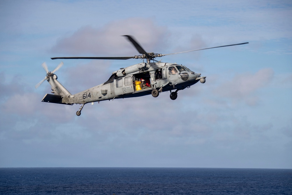 George Washington Conducts Flight Operations