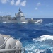 JS Kongo conducts replenishment at sea with Royal Canadian Navy replenishment ship during RIMPAC 2026