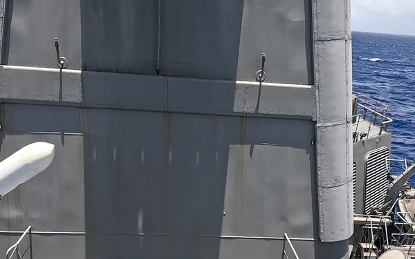 JS Kongo conducts Harpoon live-fire during RIMPAC sinking exercise