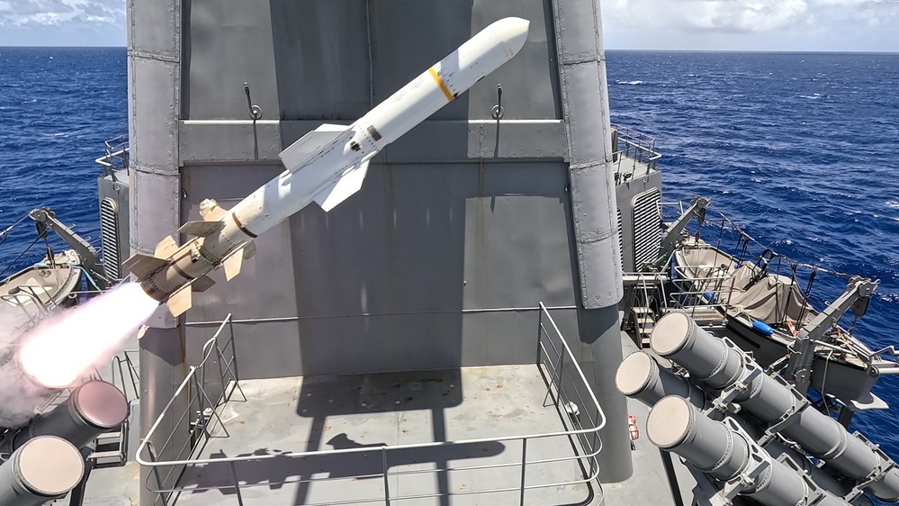 JS Kongo conducts Harpoon live-fire during RIMPAC sinking exercise