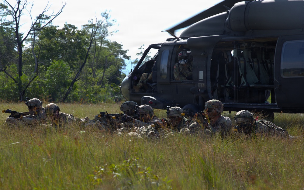 Guam National Guard air assault training