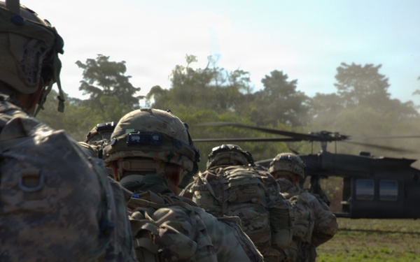 Guam National Guard air assault training