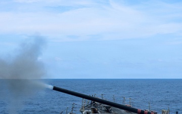 Live-Fire Exercises Aboard USS Mason (DDG 87)
