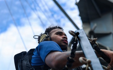 Live-Fire Exercises Aboard USS Mason (DDG 87)
