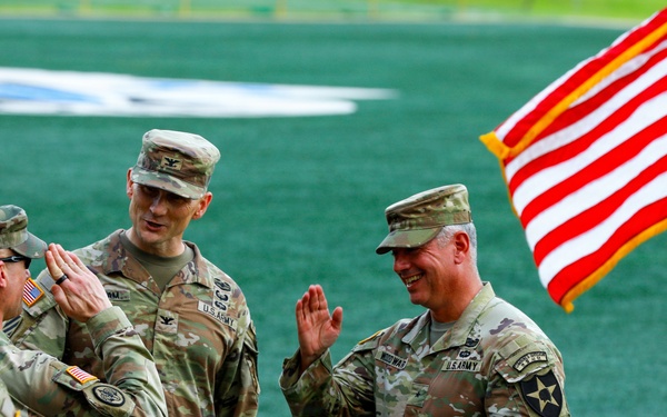 2ID/RUCD Brig. Gen. Woodward farewell Ceremony