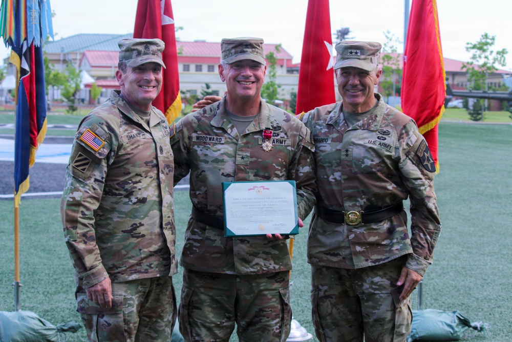 2ID/RUCD Brig. Gen. Woodward farewell Ceremony