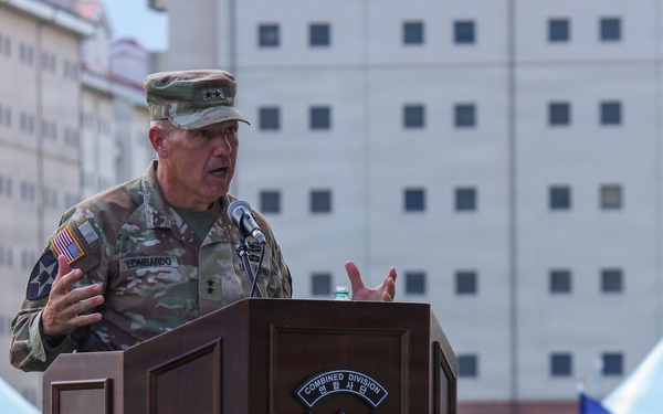 2ID/RUCD Brig. Gen. Woodward farewell Ceremony