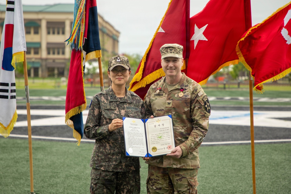 2ID/RUCD Col. Corrigan farewell Ceremony