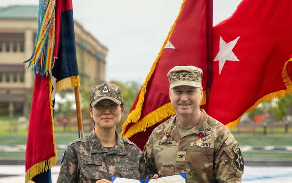 2ID/RUCD Col. Corrigan farewell Ceremony