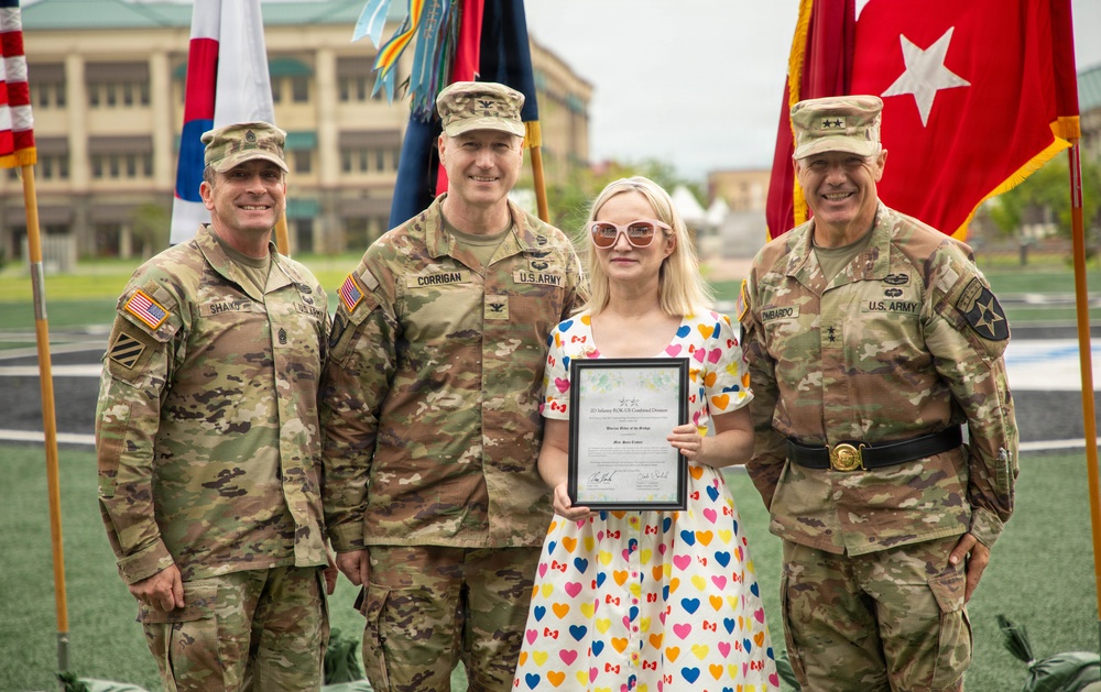 2ID/RUCD Col. Corrigan farewell Ceremony